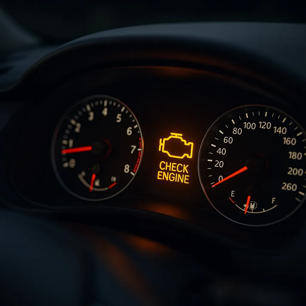 “Motorlampen lyser” – hvad betyder det, og hvad gør du?